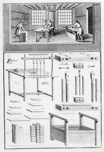 Bookbinder，由Ludovic Simeanneau印制 作者 法语学校